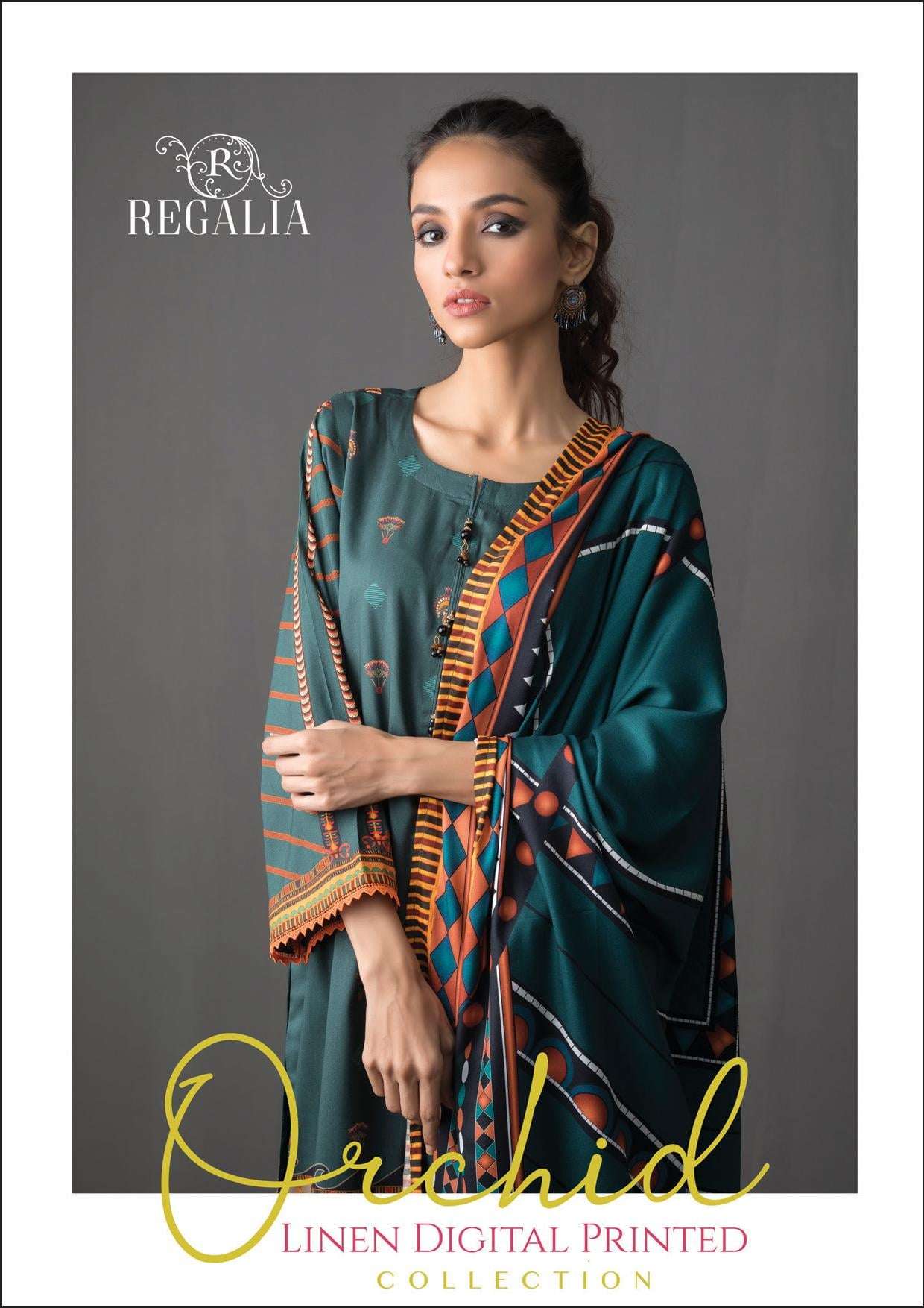 ORCHID Linen Digital Printed Collection